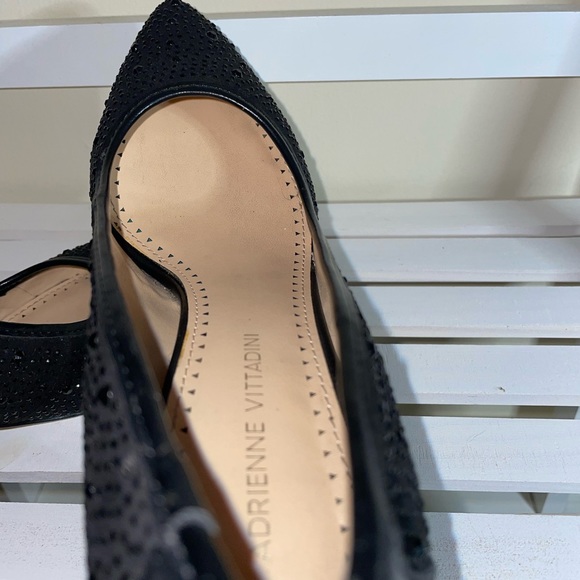 Black rhinestone heels - Picture 4 of 13